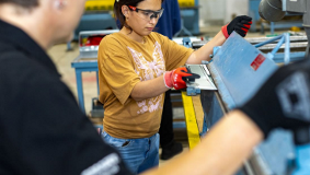 Heavy Metal Camp Introduces Teens to Work in Trades